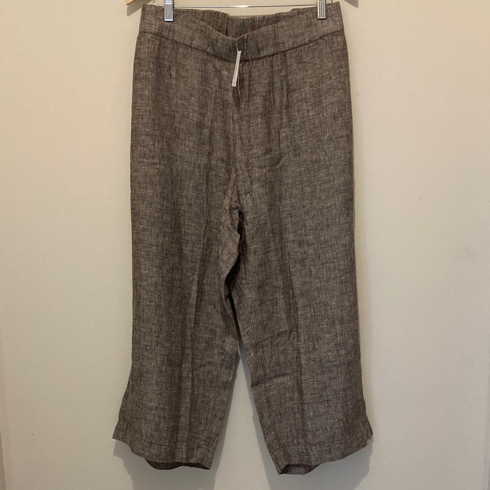 Pure Jill linen Wide-Leg Pants NWT 4X - Picture 2 of 8